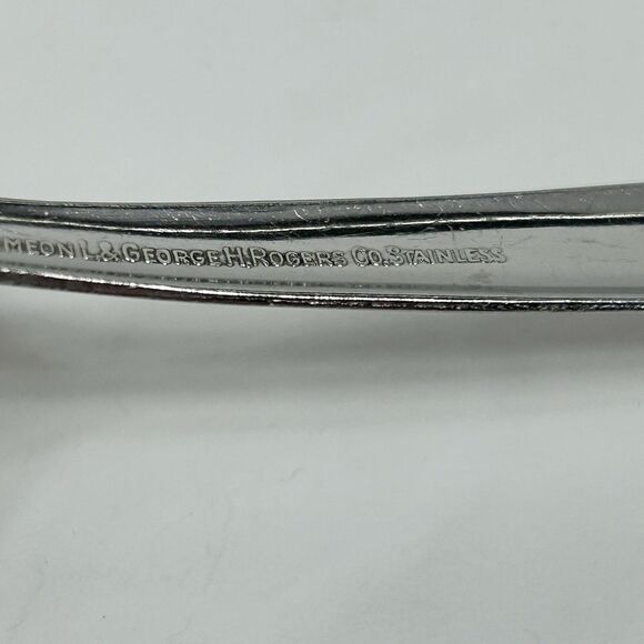 Oneida Simeon L George H Rogers PARAMOUNT Stainless Pie Cake Server Flatware - Picture 7 of 10